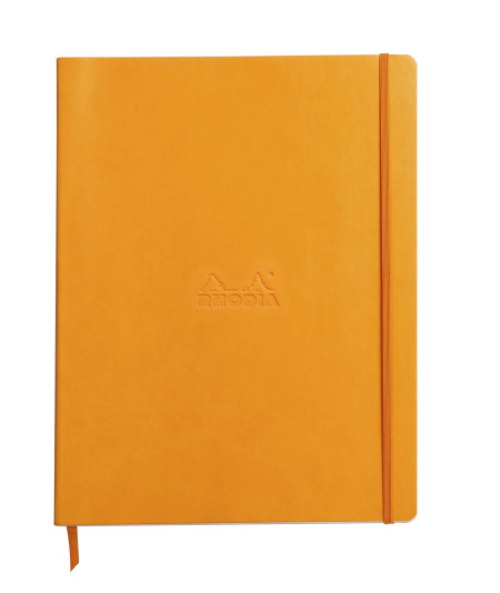 Rhodia Softcover Notebook - A4 - Orange - Lined